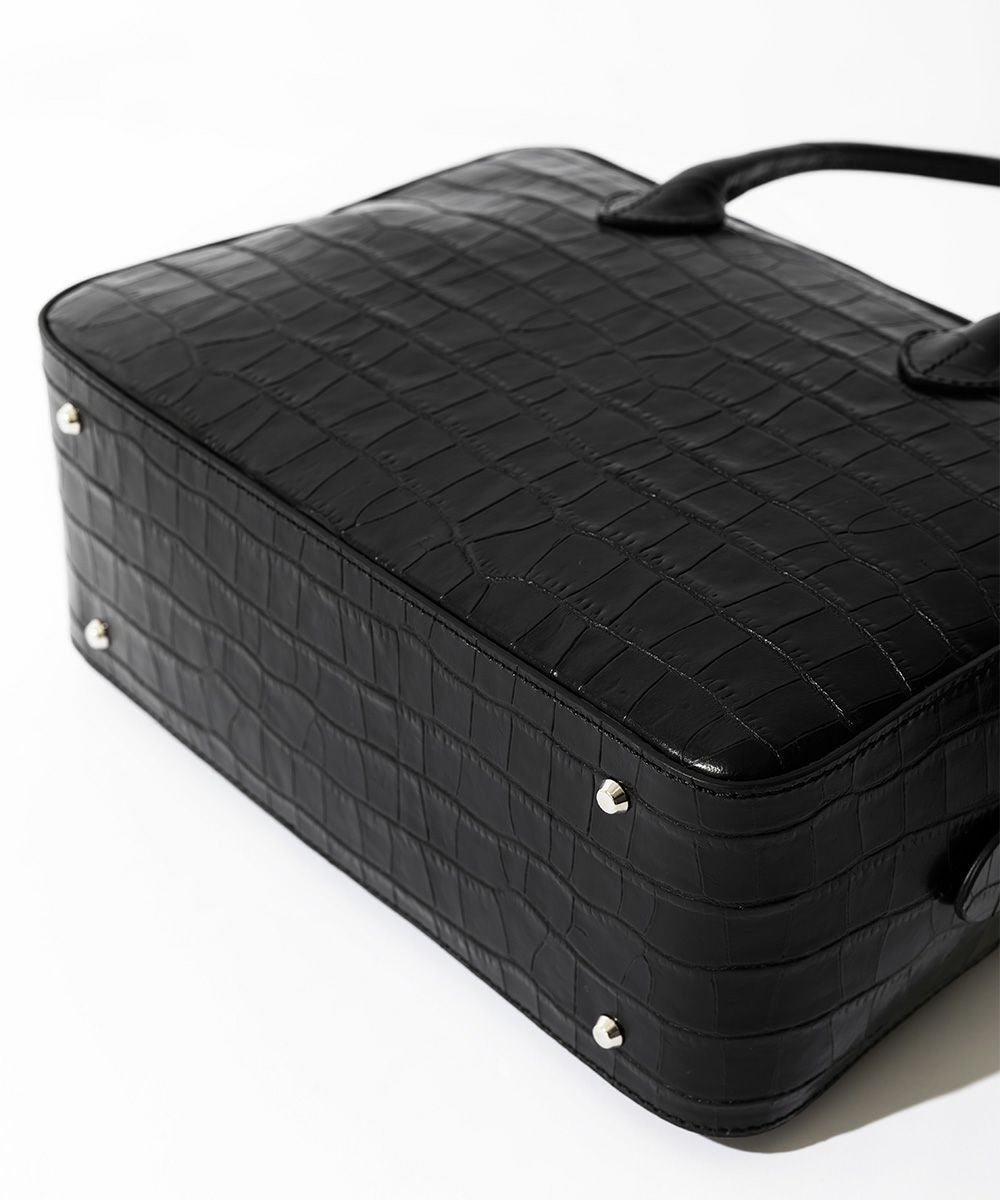 CROCO BOX-BOSTON(M) | Online Store | MAISON CANAU メゾンカナウ