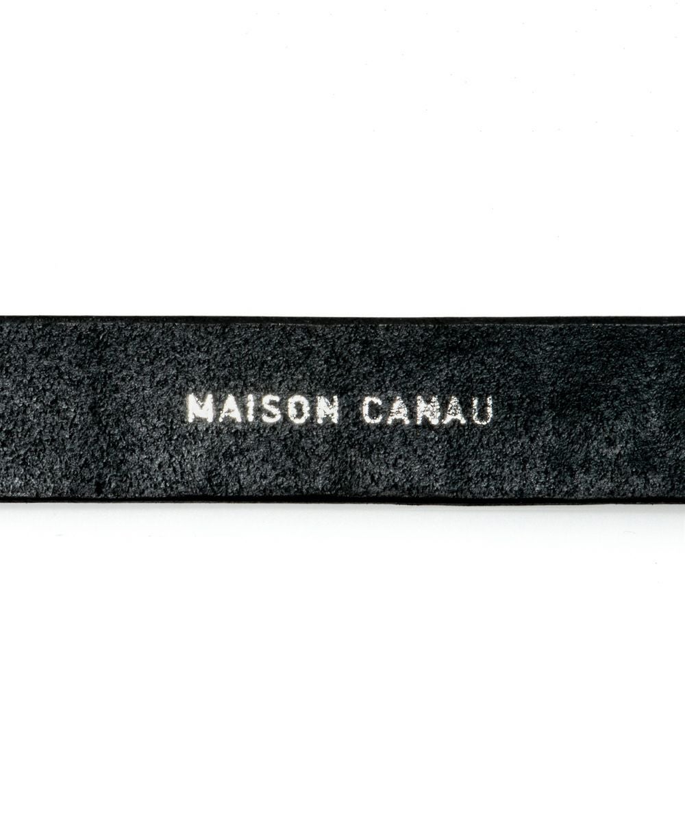 CROCO BUCKLE METAL BELT | Online Store | MAISON CANAU メゾンカナウ