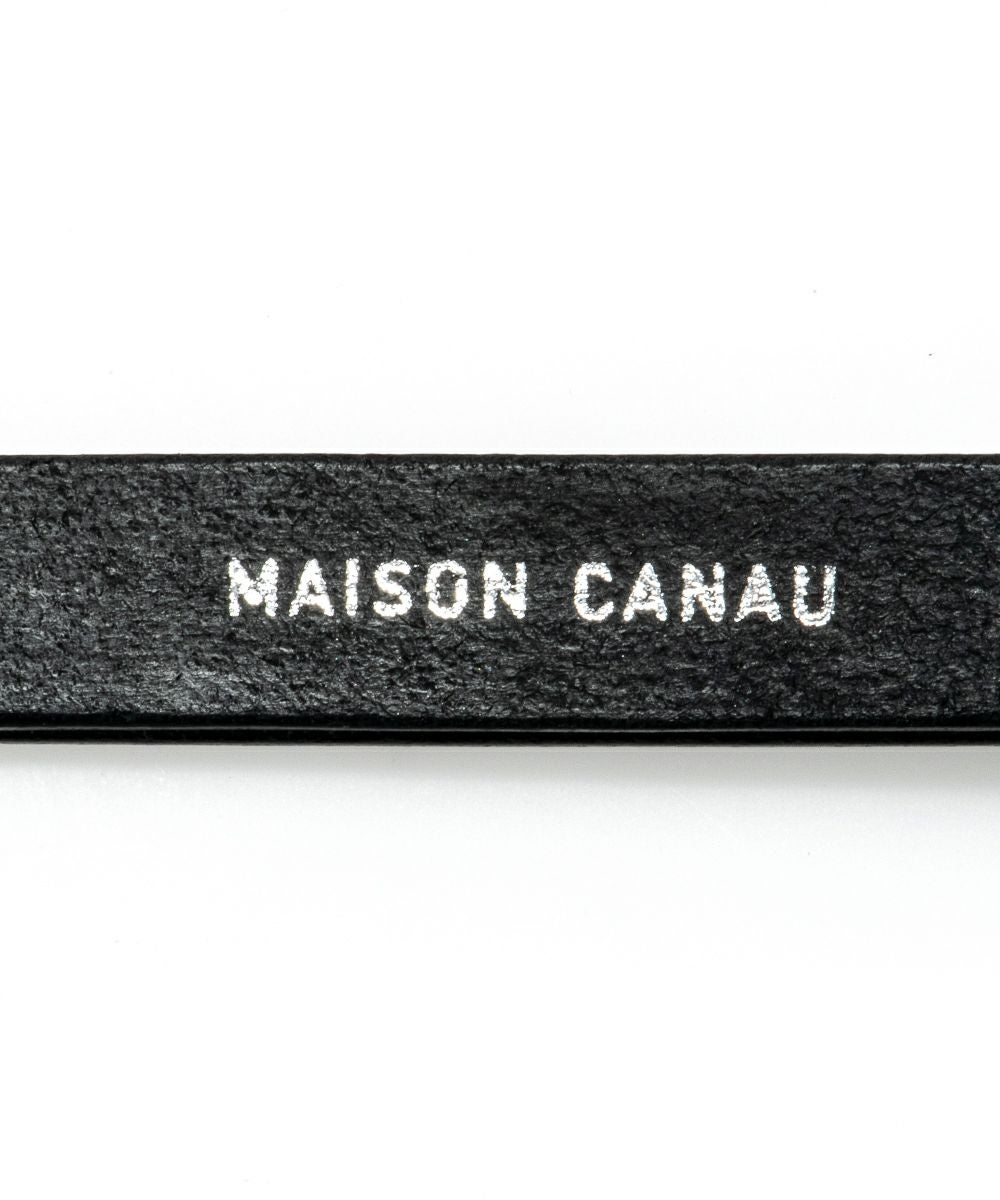 CROCO RECTANGLE METAL BELT | Online Store | MAISON CANAU