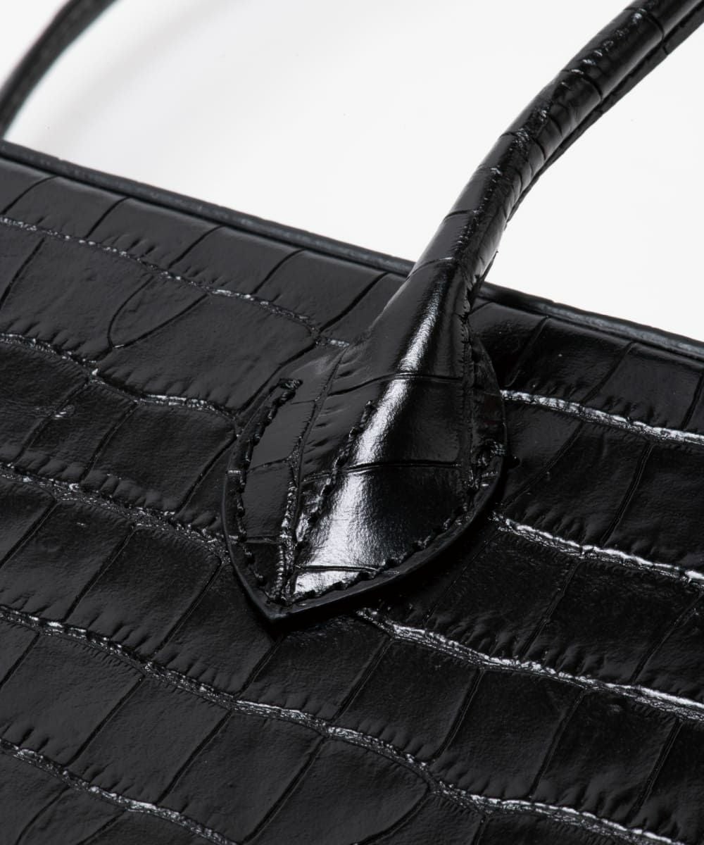 CROCO EW BOX BOSTON | Online Store | MAISON CANAU メゾンカナウ