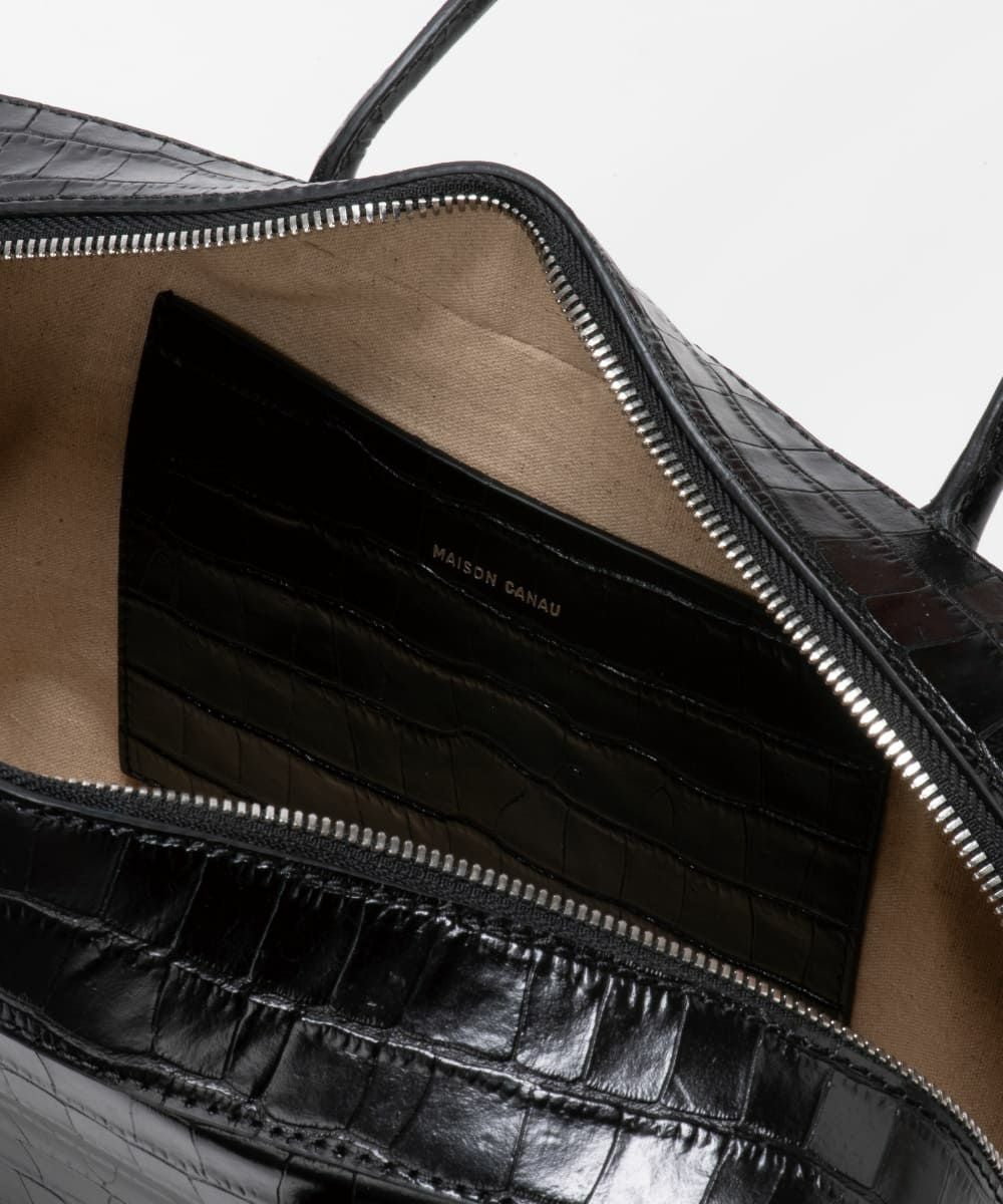 CROCO EW BOX BOSTON | Online Store | MAISON CANAU メゾンカナウ