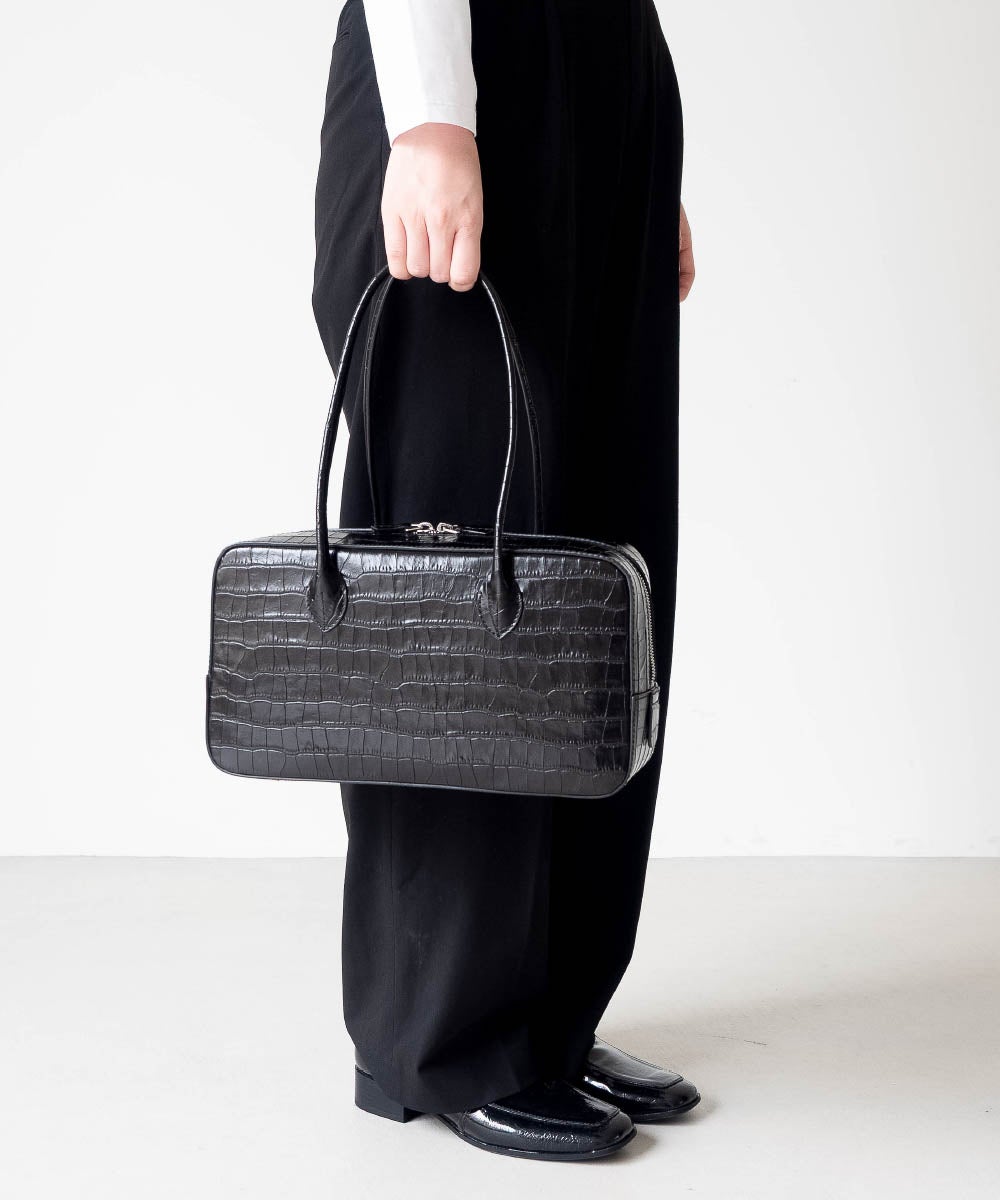 CROCO EW BOX BOSTON | Online Store | MAISON CANAU メゾンカナウ